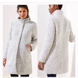 Loft Wool Blend Dress Coat